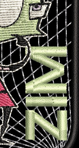 Invader Zim - Big Eye and Thinking - Fan Patch - ZIM 2.0"x4.0"