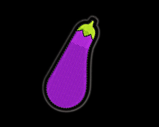 Eggplant Johnson - Iron-On / Velcro