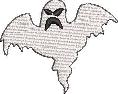 Ghost Mean Machine Embroidery Design (3 sizes)