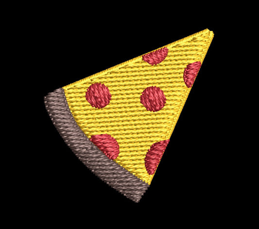Pizza Slice - Iron-On / Velcro 3.0"x2.0"