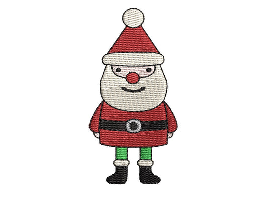 Christmas Santa Embroidery Design (3 sizes)